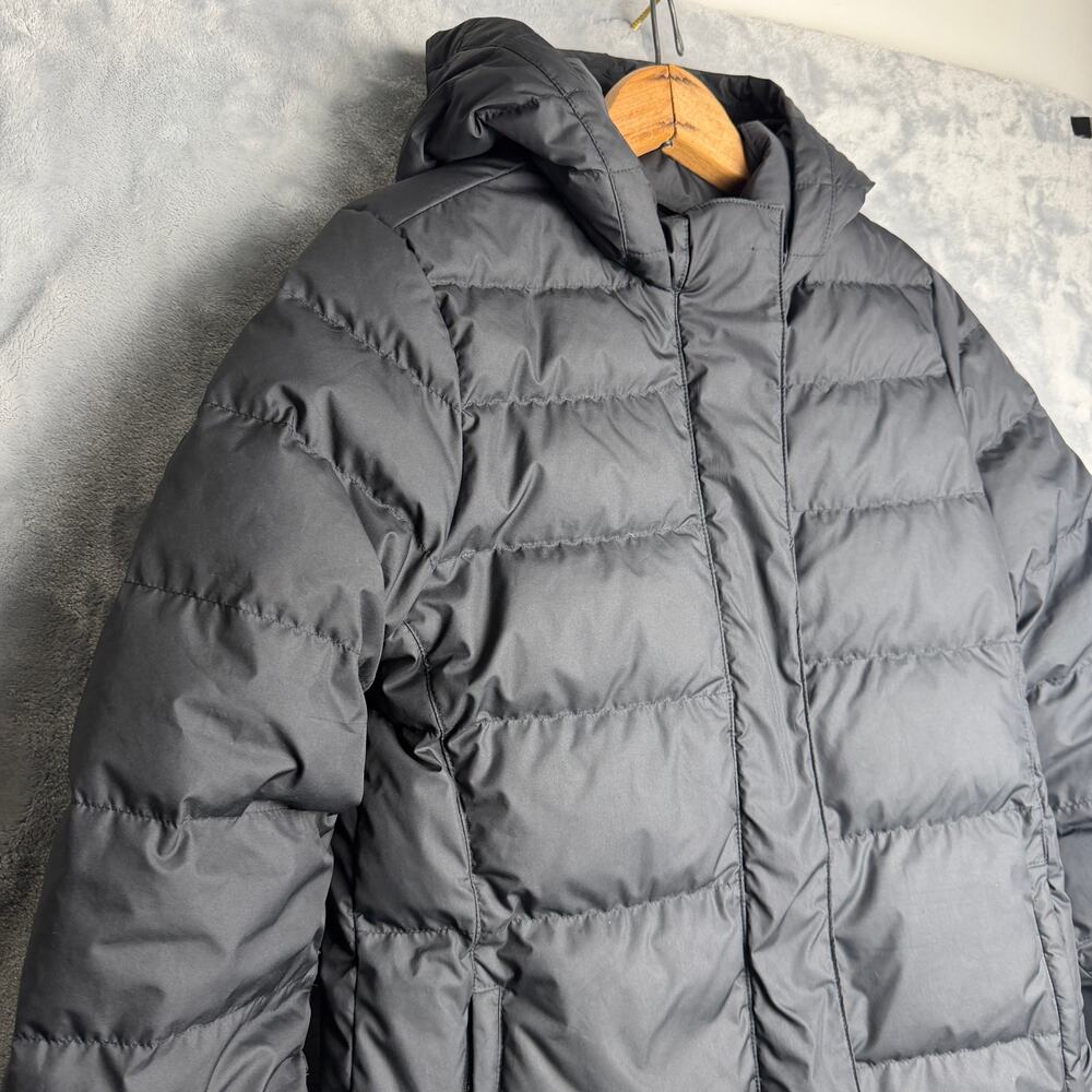 Athleta Jacket Girls XXL 16 Snow‎ Day Down Hooded Outdoor Adventure Black